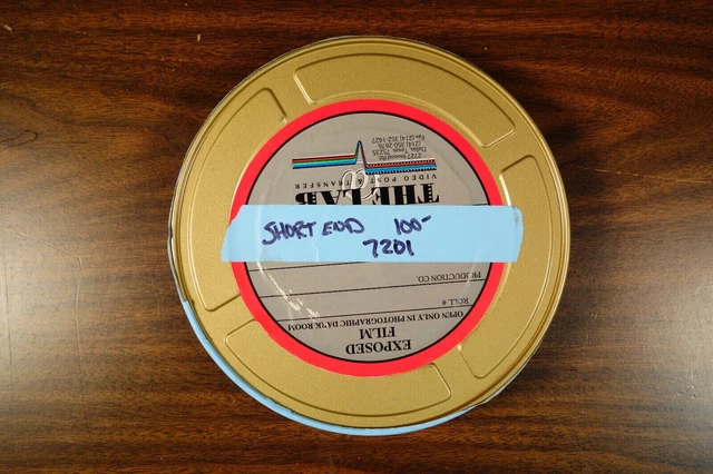 KODAK 16MM 7201 50D Short End ~100' COLOR NEG. MOVIE FILM FREEZER -10F