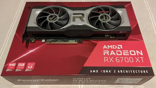 POWERCOLOR RADEON RX 6700 XT 12GB GDDR6 Graphics Card - AXRX 6700XT ...