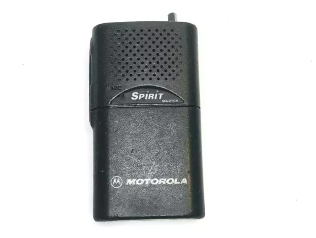 Motorola Spirit Mu21Cv 2 Way Radio Walkie Talkie Handheld Model P24Srr03F2Ba