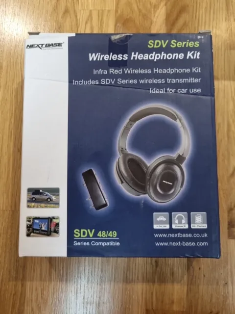 Nextbase SDV48/49 Wireless Headphone Kit Opened but Unused