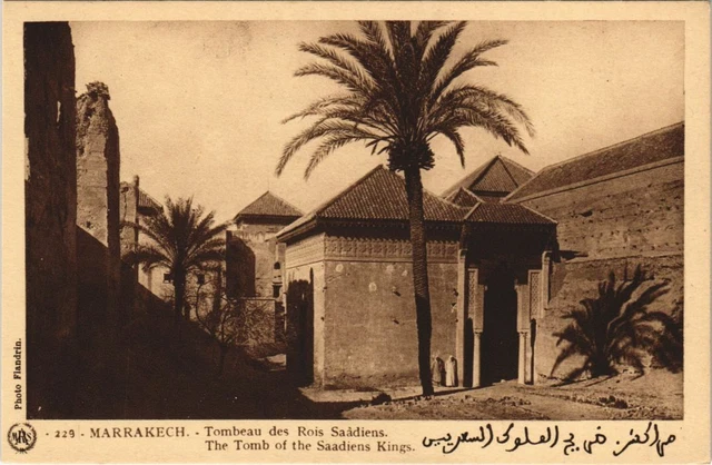 CPA AK MAROC MARRAKECH Tombeau des Rois Saadiens Flandrin (37938)
