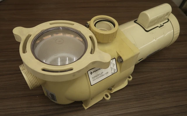 USED Pentair SuperFlo High Performance Pool Pump 3/4 HP/60 Hz USED Pentair SuperFlo High Performance Pool Pump 3/4 HP/60 Hz