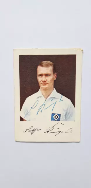 Bergmann Bundesliga 1963/64  HSV- Lothar Kröpelin  - Signiert