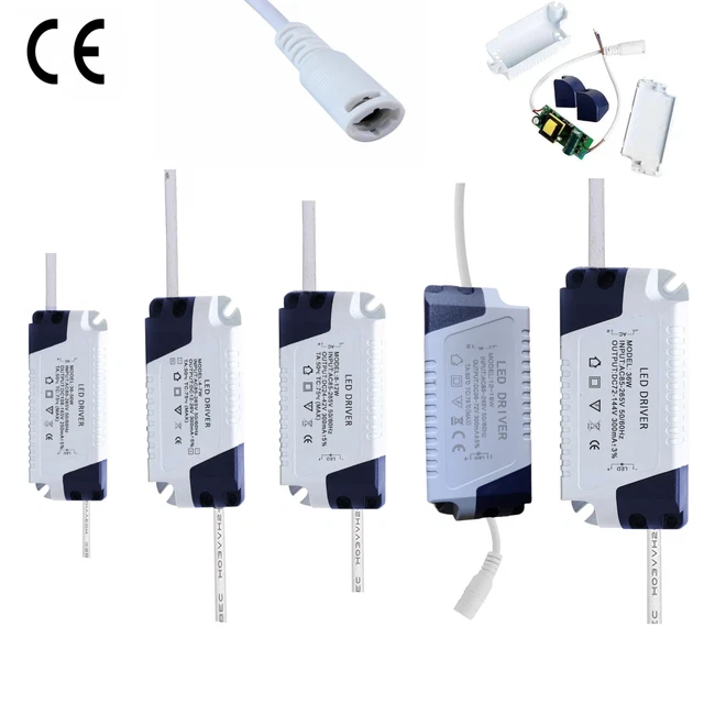 LED Trafo DC 12V Flach Treiber Netzteil Transformator 7W 15W 35W 60W 0.58A–5A