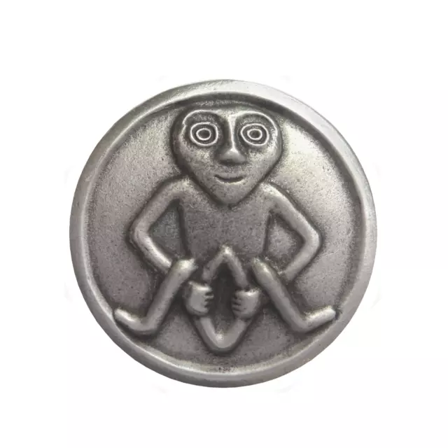 Sheela Na Gig Pewter Brooch Pin Badge