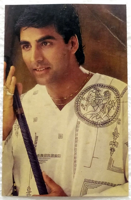 Carte postale rare de l'acteur de Bollywood Akshay Kumar Carte postale
