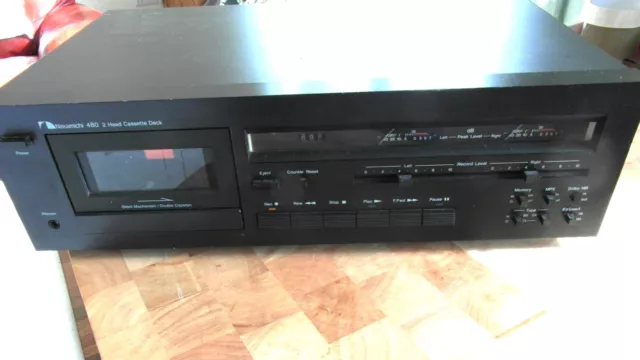 Nakamichi 480 2-head cassette deck, Good working order, 240V