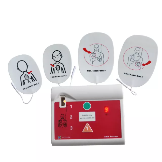 Automatic External Defibrillator Simulator CPR AED Trainer In Brazil Portuguese