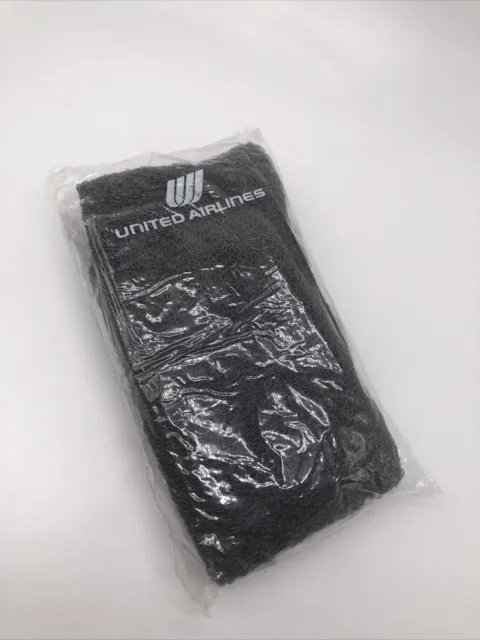 Vintage UNITED AIRLINES Gray SOCKS In Original Package New Perfect for Collector