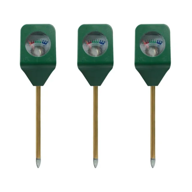 3 Count Soil Moisture Meter Flower Pots Indoor Testing Tool