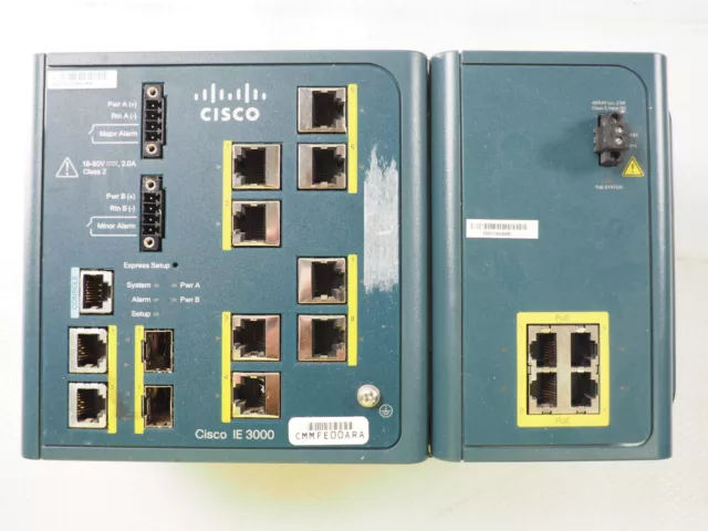 Cisco IE-3000-8TC V02 Industriel Éthernet Interrupteur Avec Expansion Module