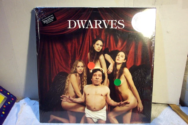 DWARVES VINYL LP "The Dwarves Are Born Again" GREEDY MVD w HYPE KBD - SEALED
