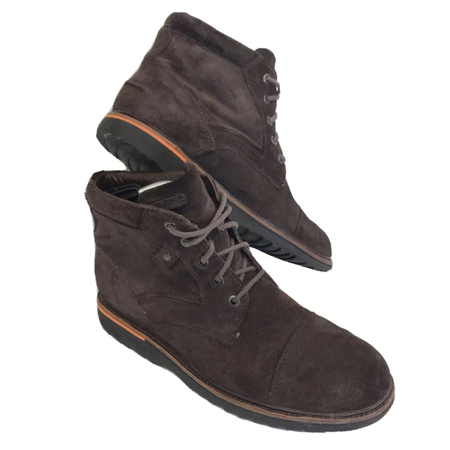 ROCKPORT ADIPRENE BY Adidas Mens Brown Suede Boots K72602 Size Uk 10W Eu 44.5 29.99 PicClick UK