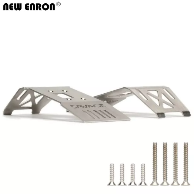 2P Stainless Steel Skid plate Chassis Armor 85234 For HPI Savage SS X 4.6 XL 5.9