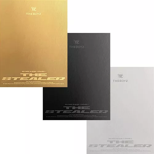 THE BOYZ CHASE 5th Mini Album CD+POSTER+Photo Book+4 Card+Post Card+GIFT SEALED