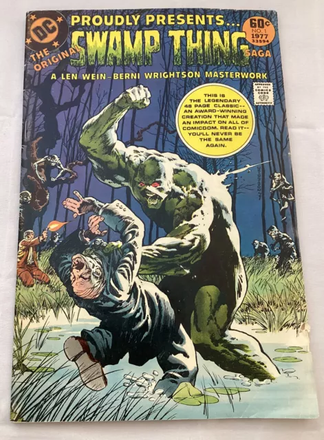 DC The Original Swamp Thing Saga Len Wein Berni Wrightson Vol 1 No 2 33594