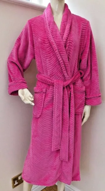 Carole Hochman Ladies' Plush Wrap Robe (S, Grey) at  Women's
