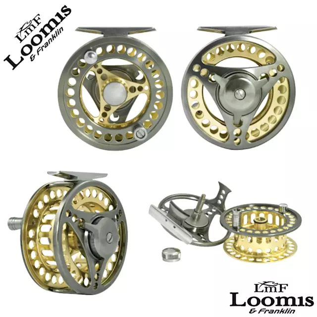 Loomis & Franklin Mulinello Mosca Amc Alluminio Bobina Larga Coda 2-3-4-5-6-7-8