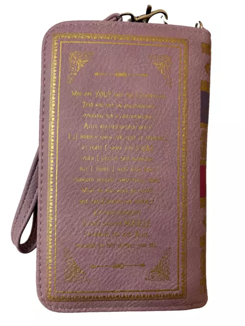 Alice in Wonderland Book Cover Wallet / Wristlet - Book Lover Gifts 2