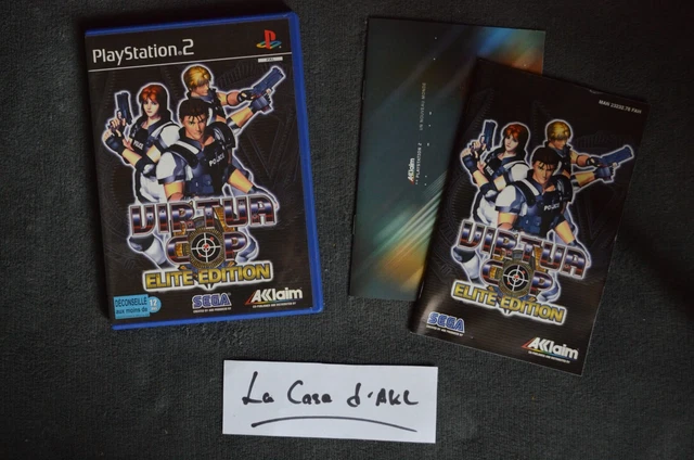 ₪ PAS DE JEU ₪ Boite + Notice Playstation 2 PS2 - Virtua Cop Gold Edition