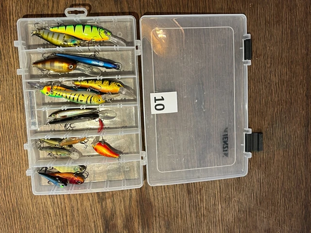 Hecht/Zander/Barsch/Angel/Fischen - Köder Box Raubfisch 10
