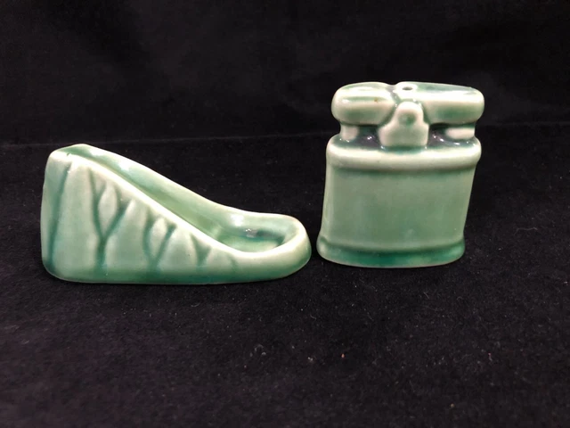 Pipe Holder Lighter Vintage Salt & Pepper Shakers