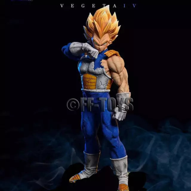 Figura de anime de Dragon Ball Z Vegeta Majin Vegeta 28 cm figuras de acción PVC