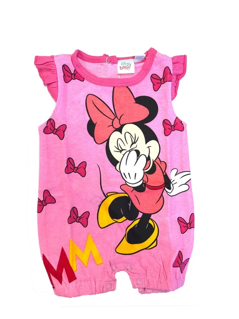 Disney Tutina Pagliaccetto neonata in Cotone Minnie Nuova Collezione art. 1612