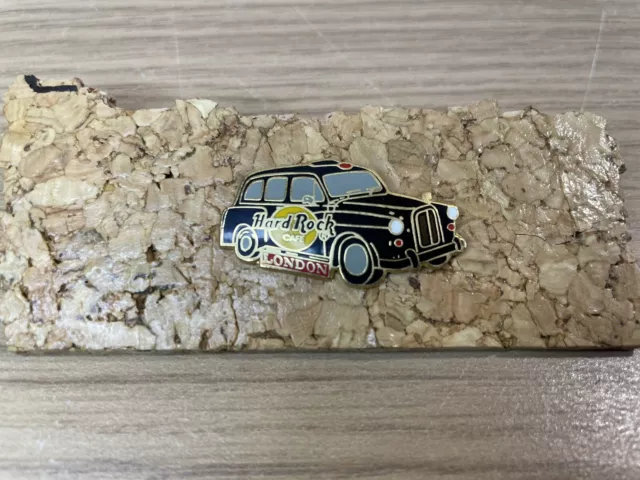 Vintage Hard Rock Café LONDON Taxi RARE with GOLD Grill Badge lapel Pin MINT