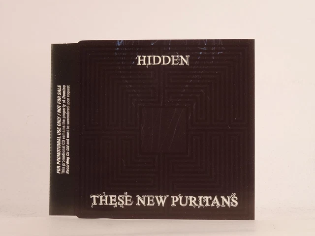 THESE NEW PURITANS HIDDEN (483) 11 Track Promo CD Album Picture Sleeve DOMINO RE