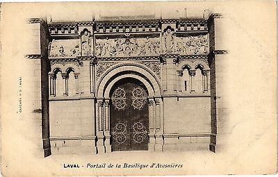 CPA laval-portal of the Basilica avesniéres (186862)