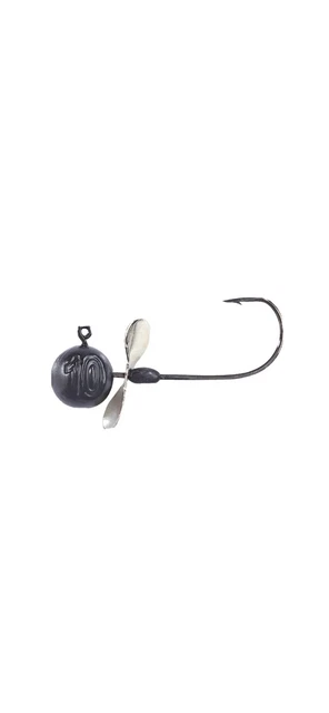 Balzer Shirasu Micro Jig mit Propeller Jigkopf Bleikopf Jighead 3g Hakengröße 6