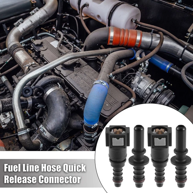 Set di 2 set connettore tubo linea carburante 7 89 mm resistente e pratico facile da installare