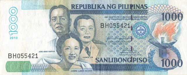 Philippines 1000 Piso 2010