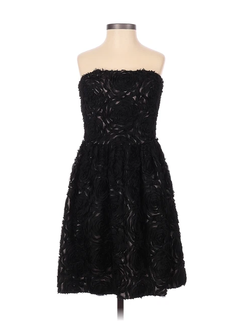 Jill Jill Stuart Women Black Cocktail Dress 4