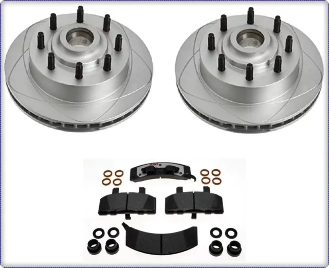 Disques de Frein Recouvert Avant + Sabots Pour CHEVROLET C2500 Exress YUKON