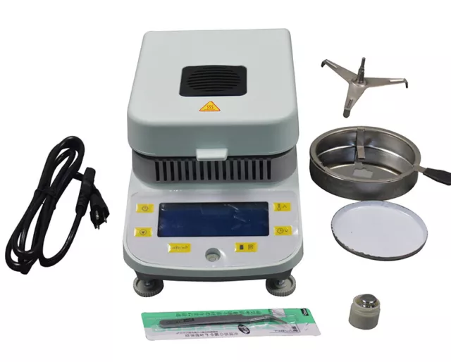 USED Lab Moisture Analyzer Halogen Heating 10mg 110V Grains & Granules