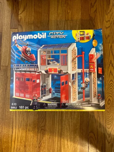 Playmobil 9462 City Action Fire Station New But Read Description Please