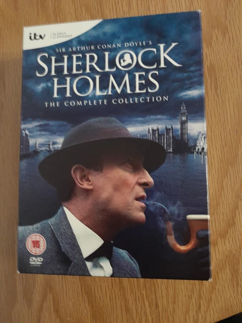 SHERLOCK HOLMES: THE Complete Collection Jeremy Brett Box Set EUR 22,06 ...