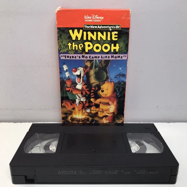 DISNEY NEW ADVENTURES Winnie the Pooh VHS Video Tape There’s No Camp