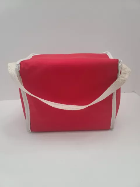 Zippered Coca Cola Soft Cooler Bag With Strap Lunch Tote Bag 3