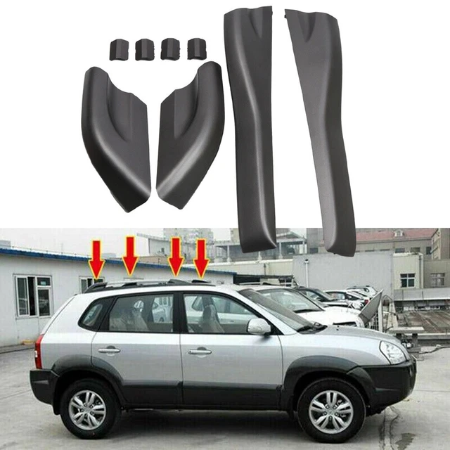 Proteggi le tue barre portatutto con il copricapo nero per Hyundai Tucso
