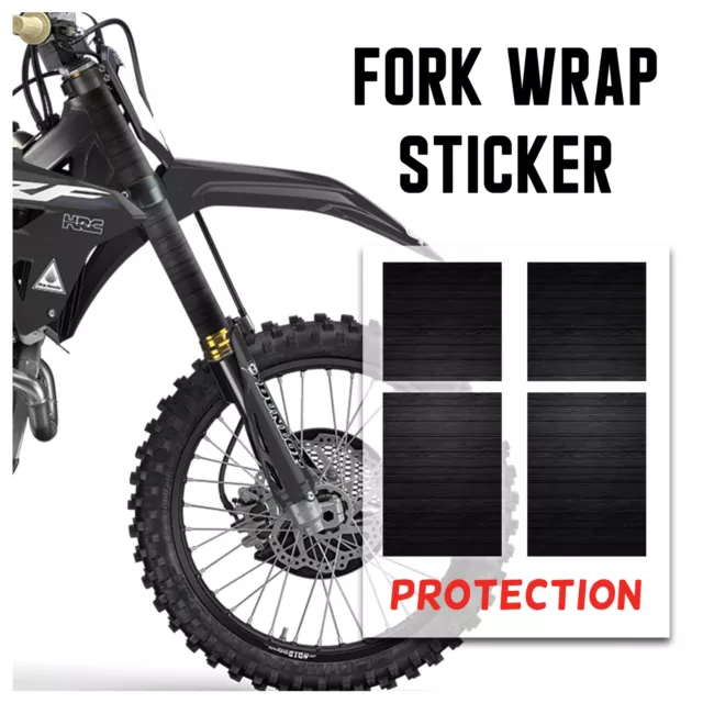 TT049 Fork Wrap Decal Sticker For Kawasaki KX450 KX250X KX450X KX250F