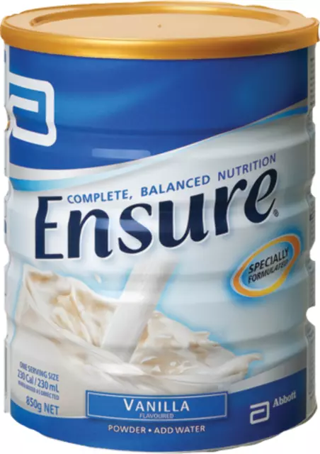 Ensure Powder 850G Vanilla Flavour- OzHealthExperts