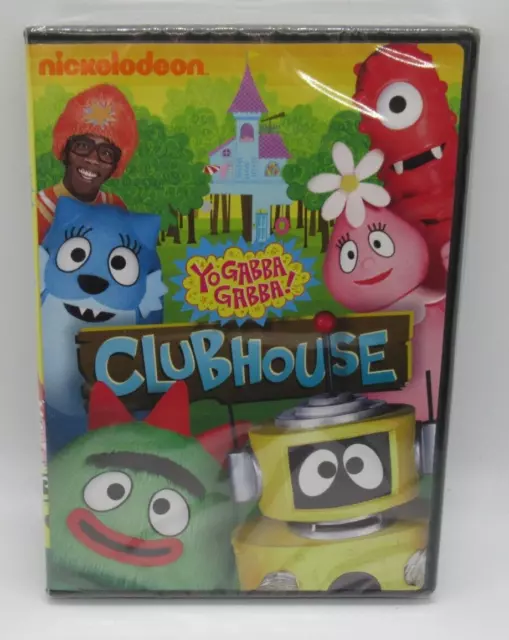 Yo Gabba Gabba Colorforms Fun Pockets Toy Reusable Travel Foofa Muno Plex  New B 