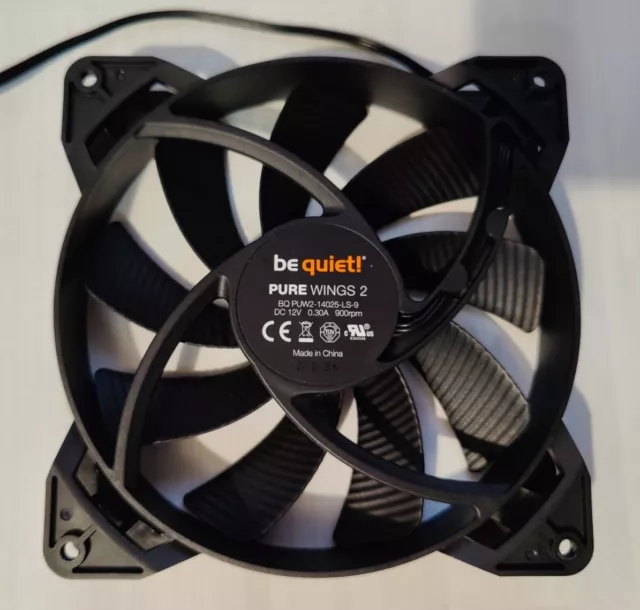 Be Quiet! Pure Wings 2 140mm PC Case Fan, 3-Pin, 3x Fans