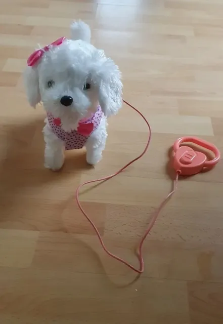 Elektrischer Hund mit Leine, der läuft und bellt, Spielzeug Für Kinder