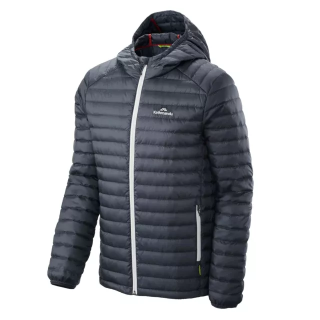 NEW Kathmandu Heli Hooded Lightweight Water-Repellent Warm Mens Down Jacket v3 3