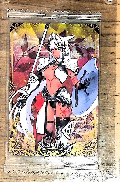 Fate Grand Order FGO Wafer Card Lancer Caenis R15