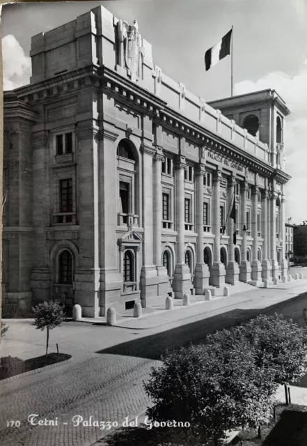 Cartolina Terni Palazzo del Governo Prefettura Non viaggiata